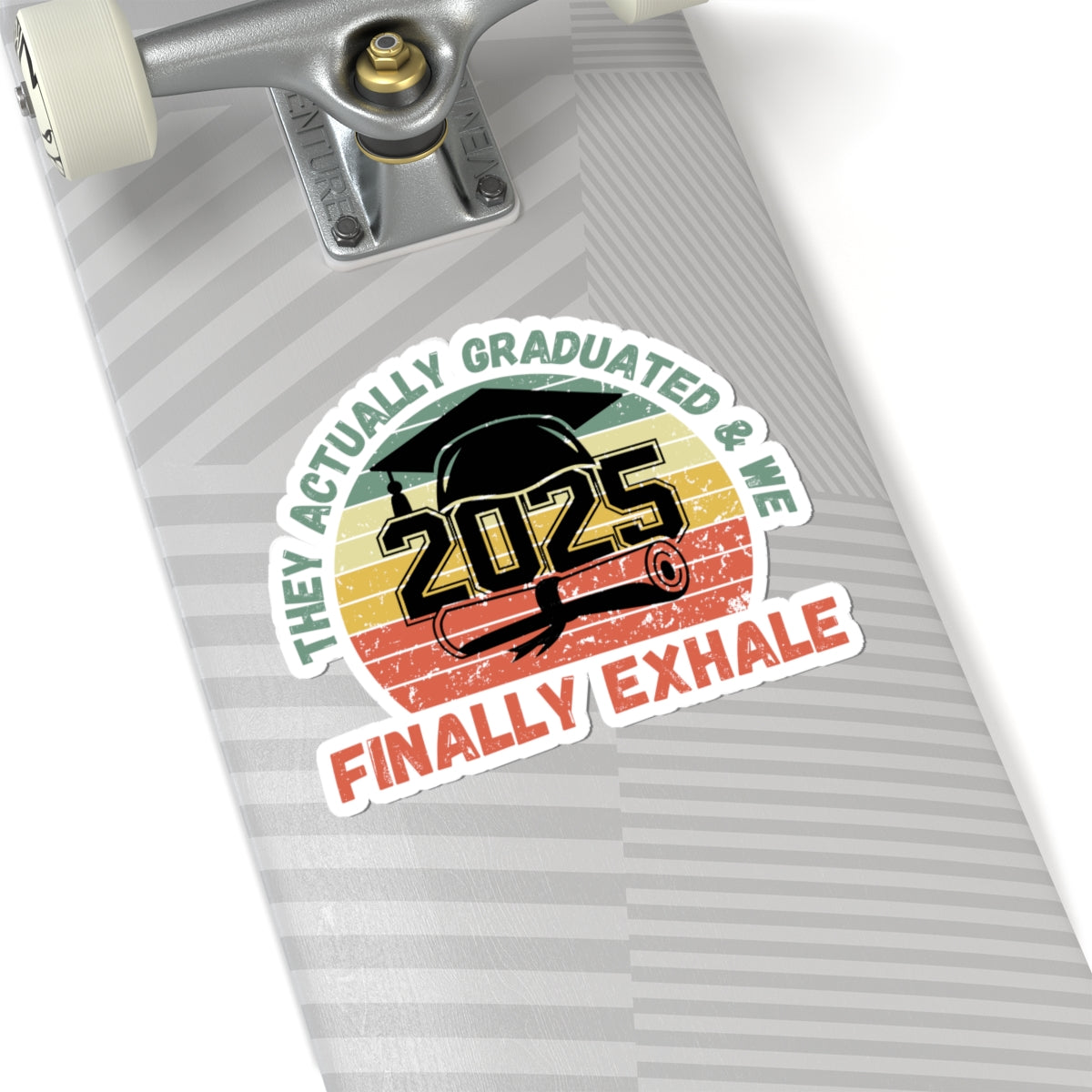 Funny Graduation Sticker Class of 2025 Great Gift Idea For Graduates