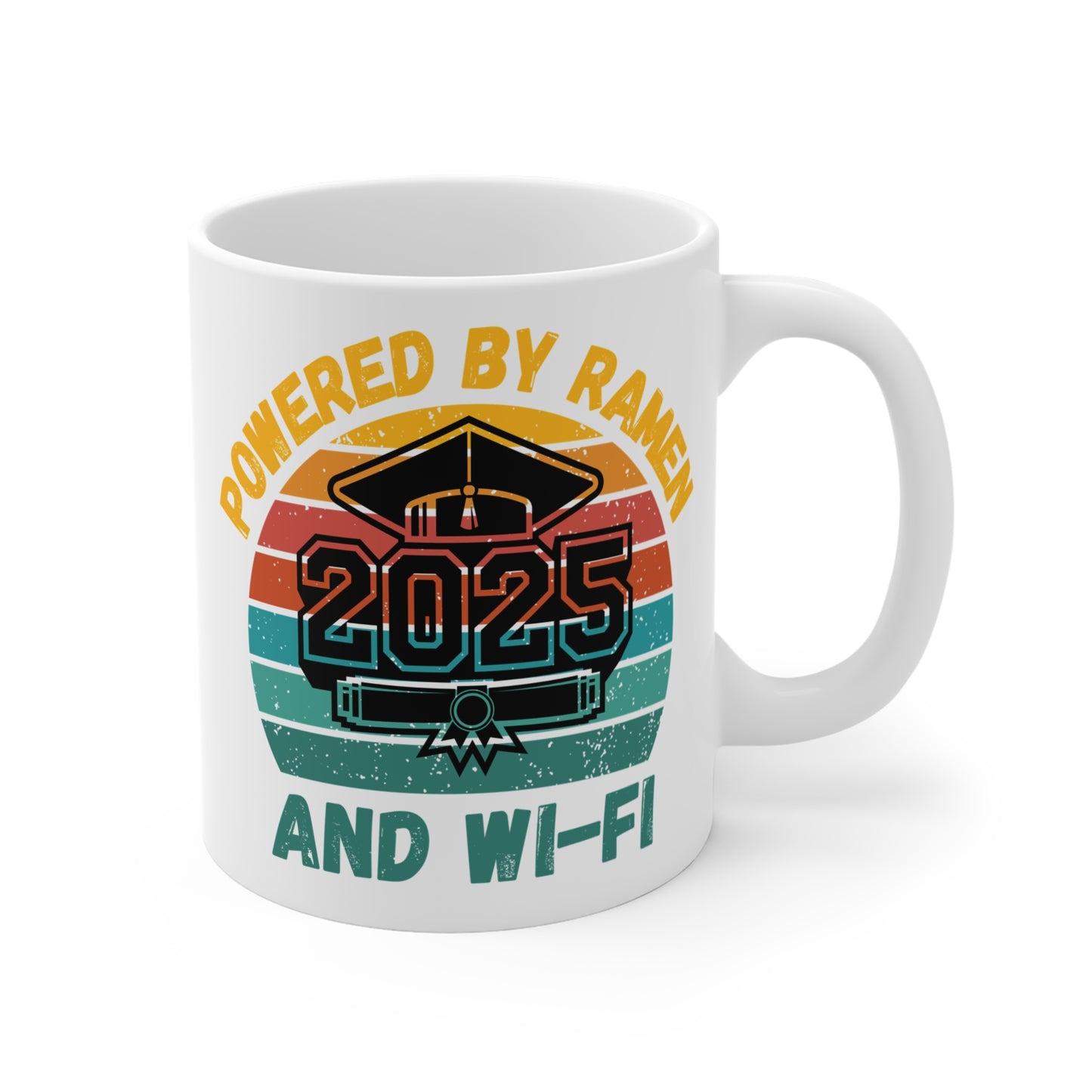 Funny Graduation Coffee Mug Class of 2025 Great Gift Idea For Graduates