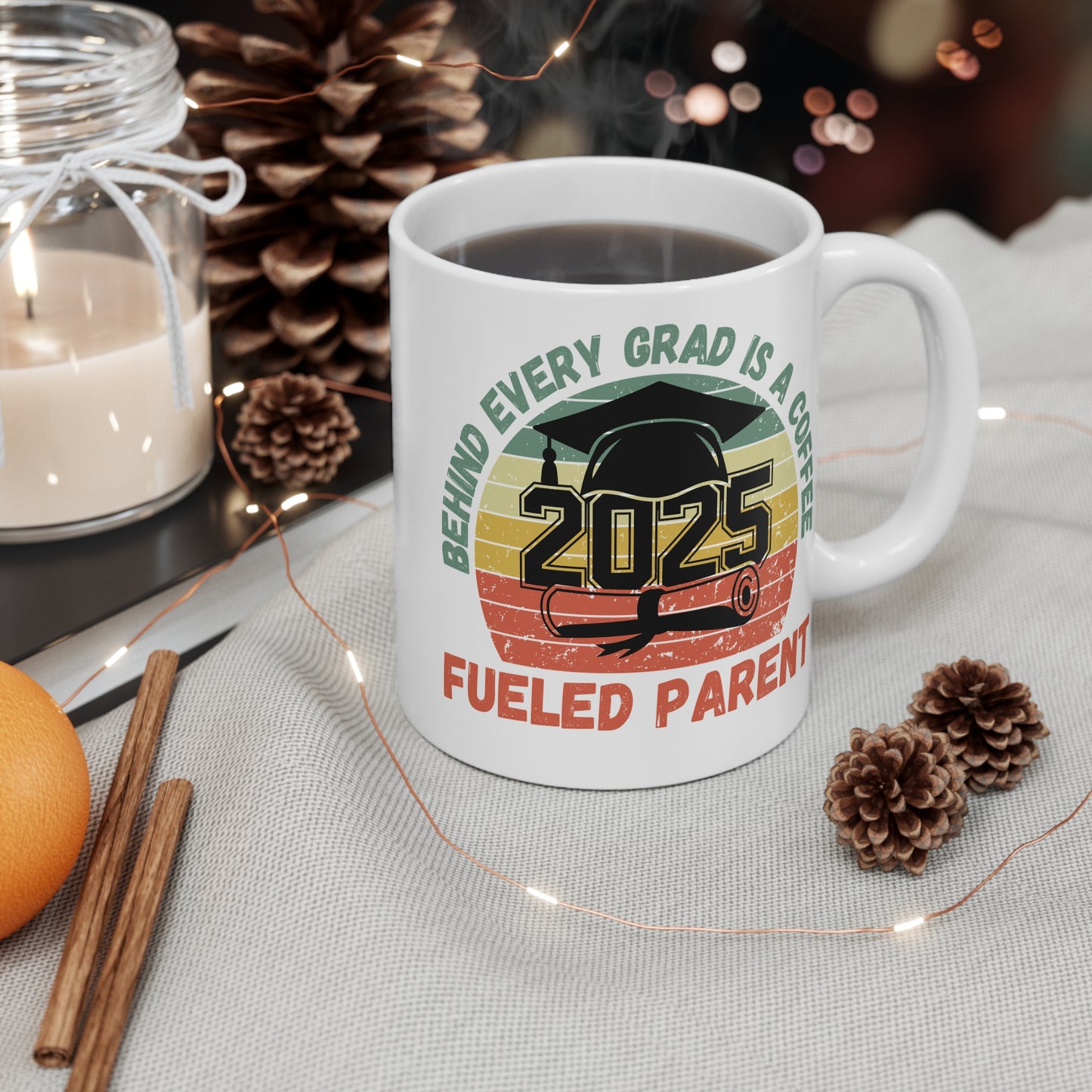 Funny Graduation Coffee Mug Class of 2025 Great Gift Idea For Graduates