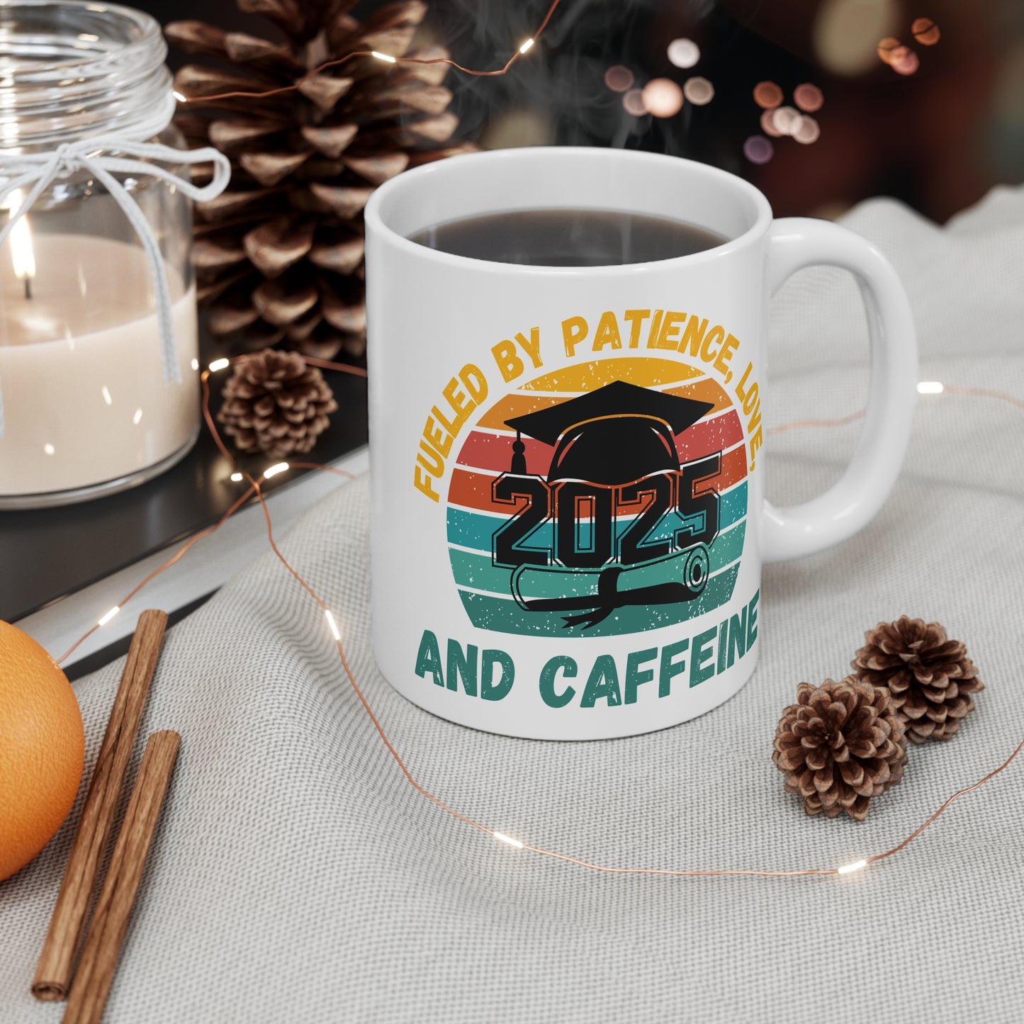 Funny Graduation Coffee Mug Class of 2025 Great Gift Idea For Graduates