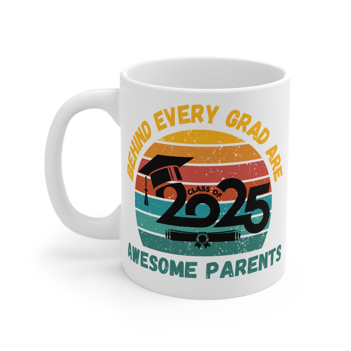 Funny Graduation Coffee Mug Class of 2025 Great Gift Idea For Graduates