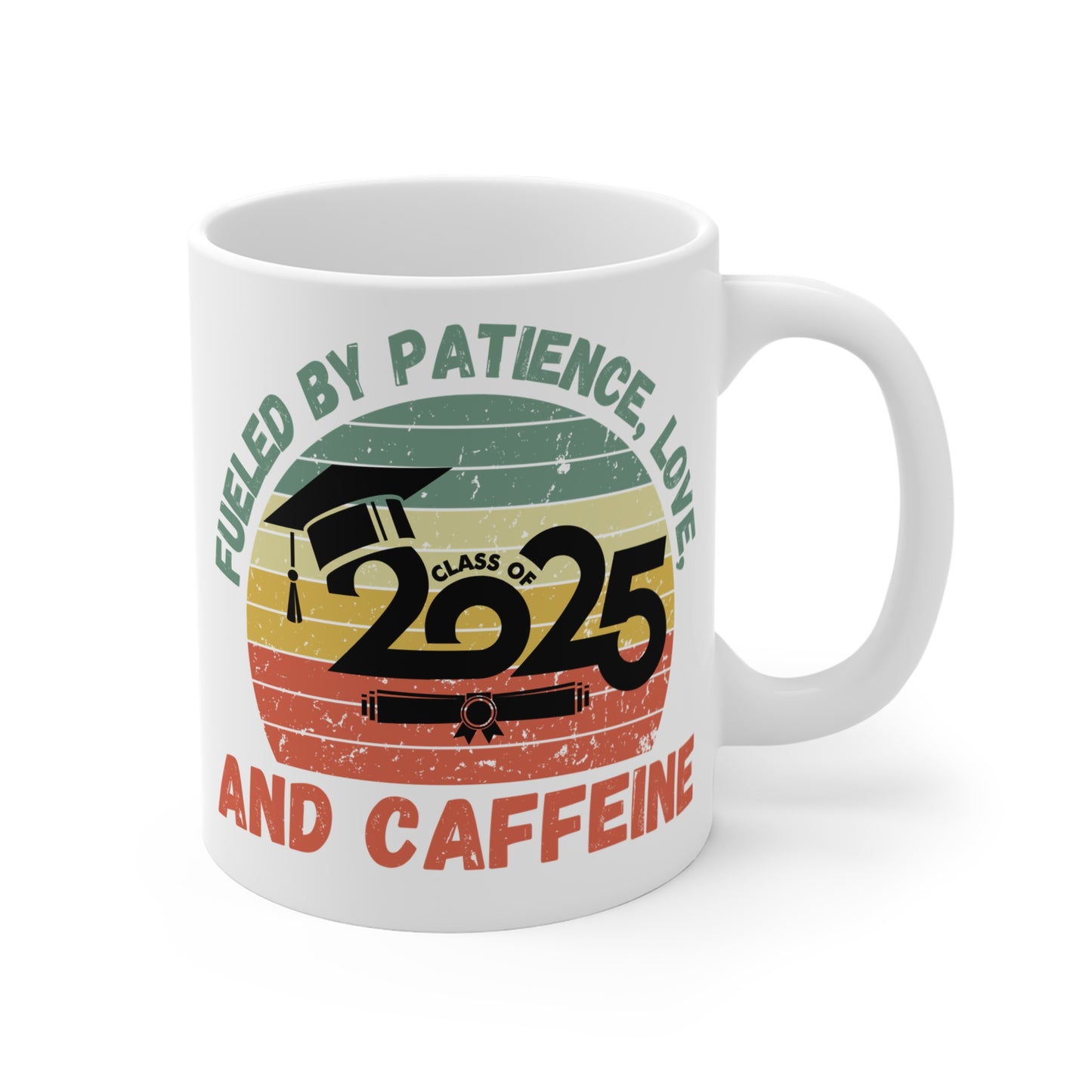 Funny Graduation Coffee Mug Class of 2025 Great Gift Idea For Graduates