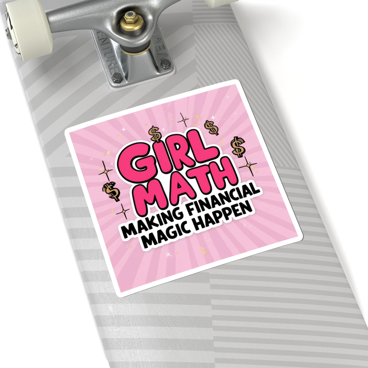 Girl Math Sticker "Making Financial Magic Happen"