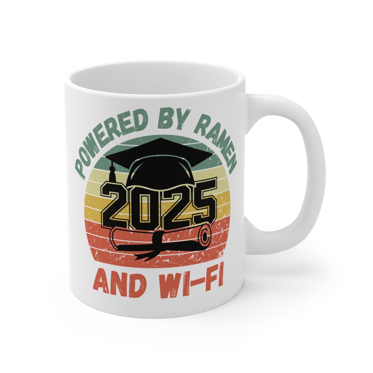 Funny Graduation Coffee Mug Class of 2025 Great Gift Idea For Graduates