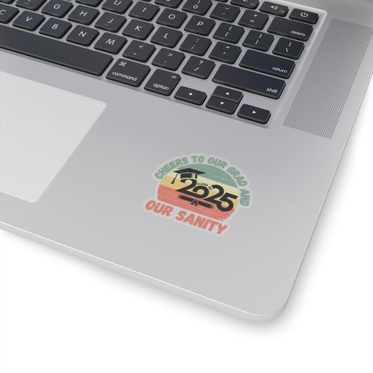 Funny Graduation Sticker Class of 2025 Great Gift Idea For Graduates