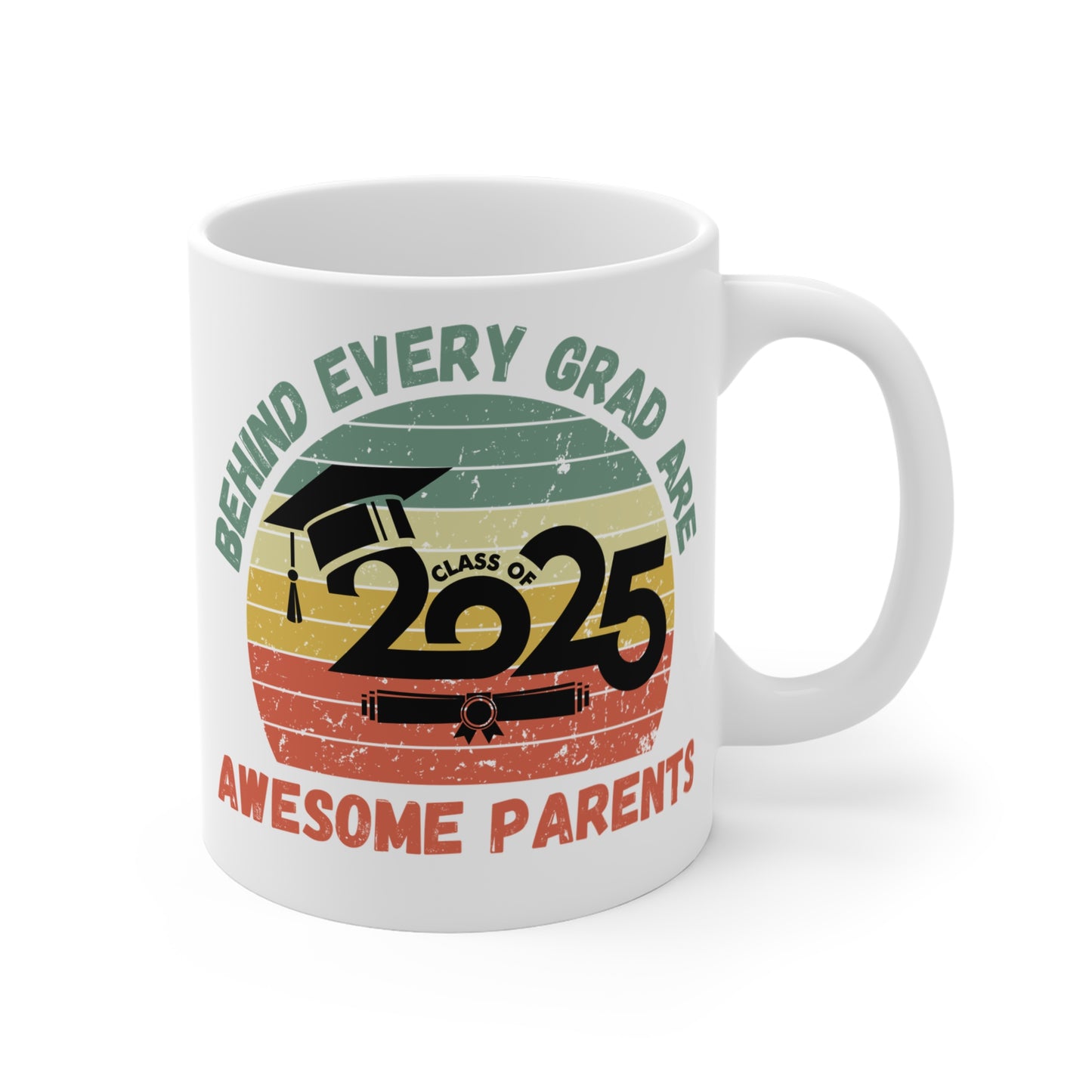 Funny Graduation Coffee Mug Class of 2025 Great Gift Idea For Graduates