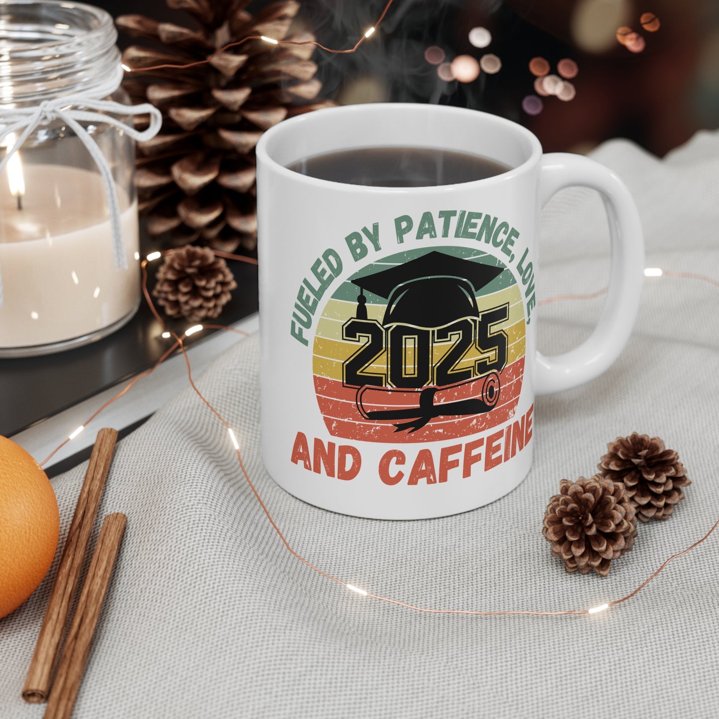 Funny Graduation Coffee Mug Class of 2025 Great Gift Idea For Graduates