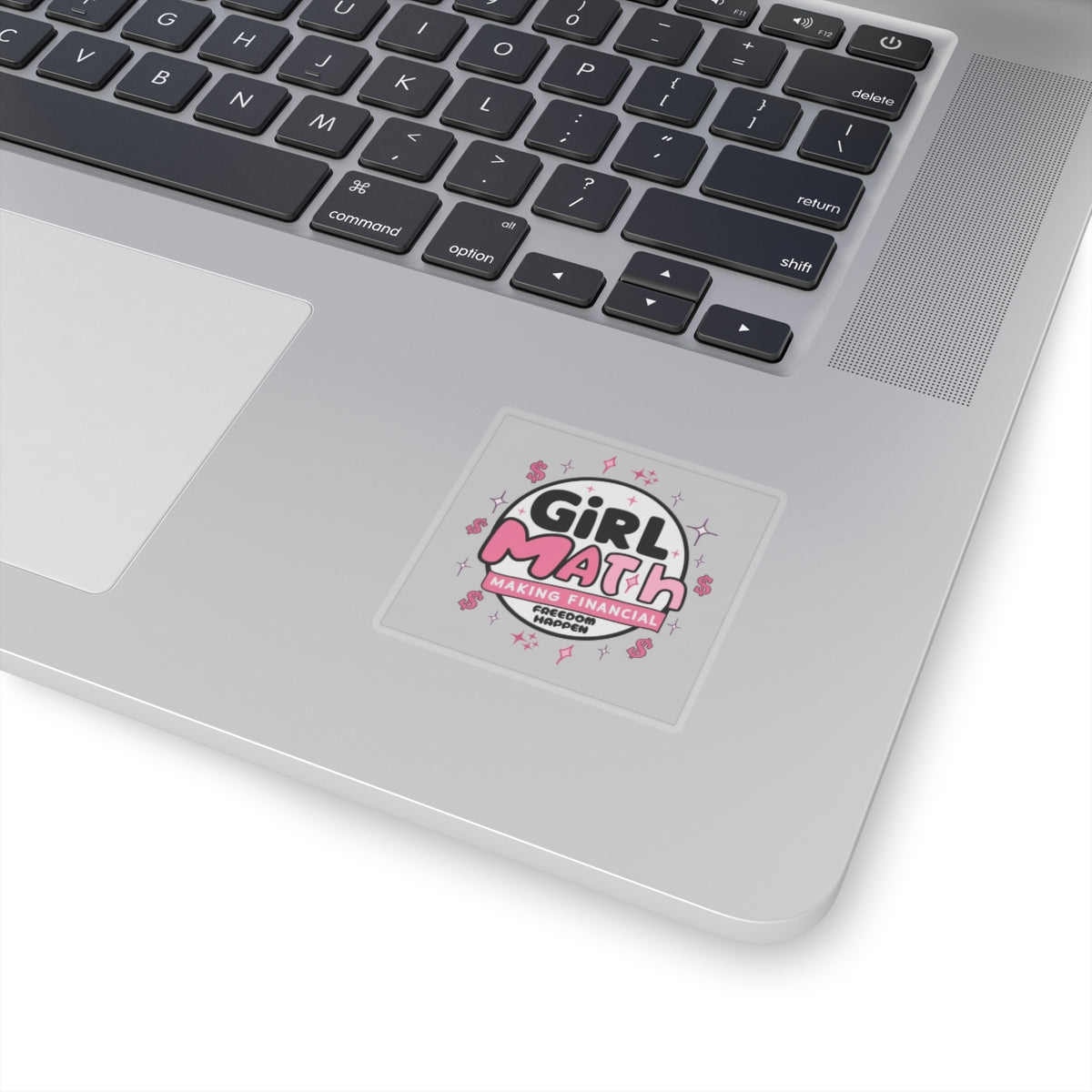 Girl Math Sticker "Making Financial Freedom Happen"