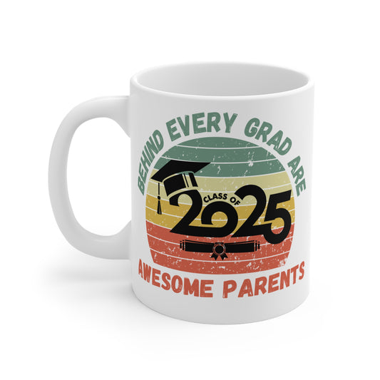 Funny Graduation Coffee Mug Class of 2025 Great Gift Idea For Graduates