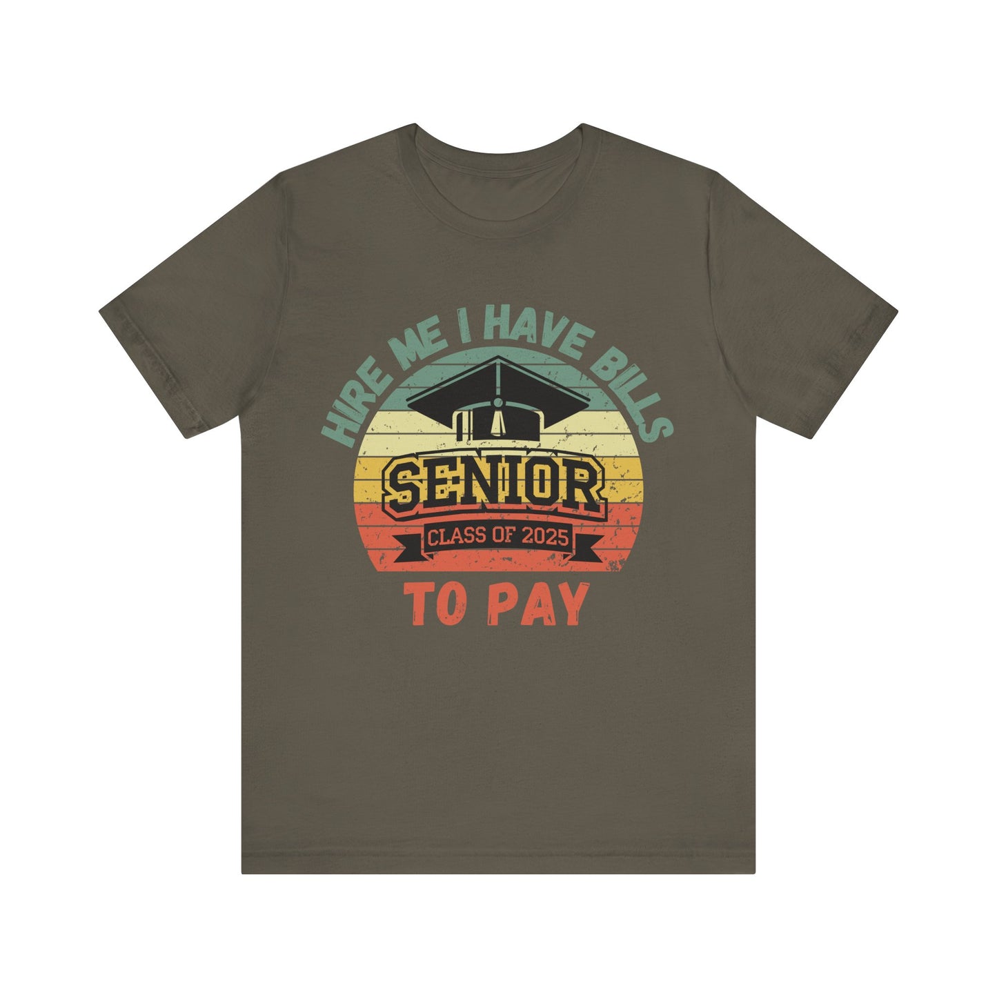 Funny Graduation T-Shirt Class of 2025 Great Gift Idea For Graduates