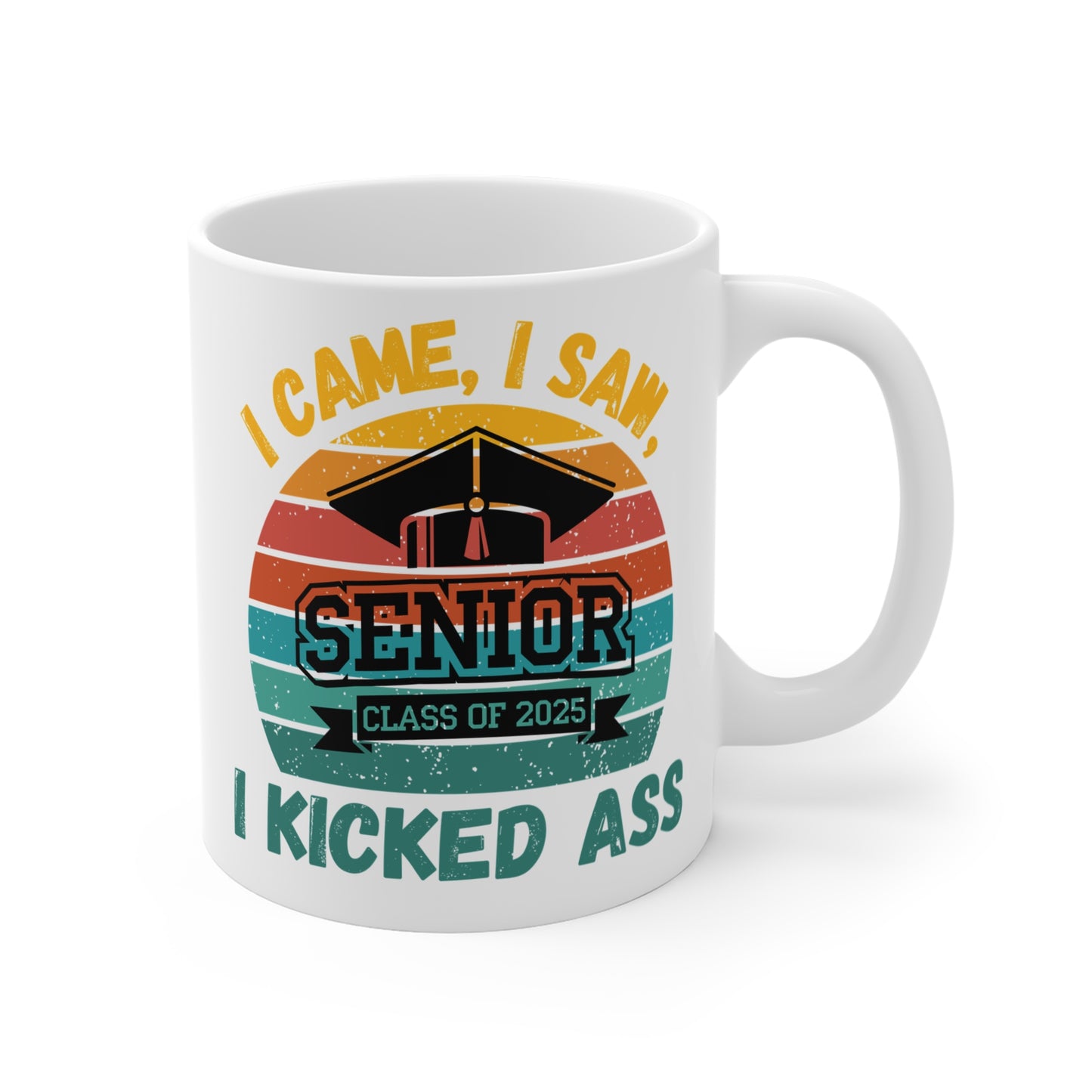 Funny Graduation Coffee Mug Class of 2025 Great Gift Idea For Graduates